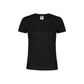 CAMISETA PREMIUM 180 MUJER — NEGRO