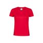 CAMISETA PREMIUM 180 MUJER — ROJO