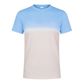 CAMISETA DUO TONO — AZUL PASTEL