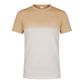 CAMISETA DUO TONO — MARRON