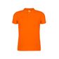POLO BASIC 180 ADULTO — NARANJA