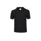 POLO BASIC 180 NIÑO — NEGRO