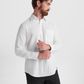 Camisa Espalda Canesú Oxford